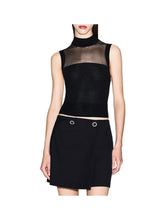 ARMANI EXCHANGE Armani Exchange Top Donna Black/black Lurex - Nero Black/Black Lurex